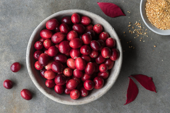 Health benefits in cranberries